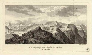 Die Eisgebirge und Gletscher des Strubels im Kanton Bern
