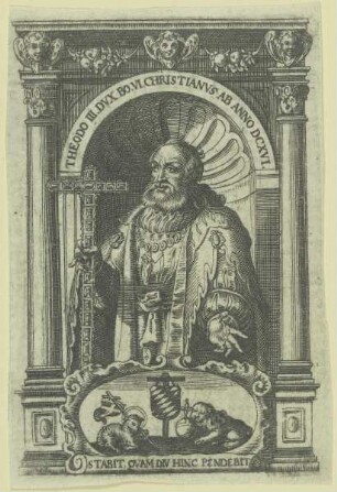 Bildnis des Theodo III Bo.