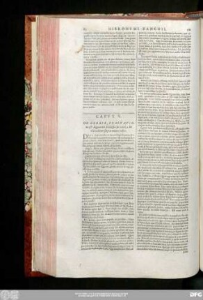 Caput V. De Gloria, Exaltatione, & dignitate Ecclesiae, in vers. 2. Et elevabitur supra omnes colles.