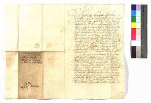 Regensburgischer Lehentaxzettel.