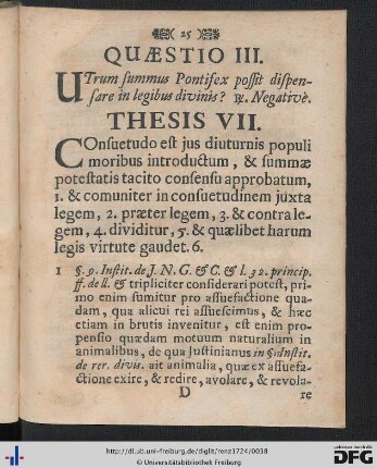 Thesis VII.