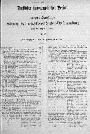 No. 17, 11. April 1906
