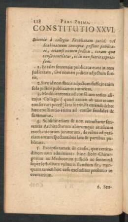 Constitutio XXVI.