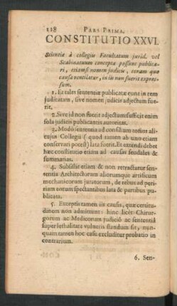 Constitutio XXVI.