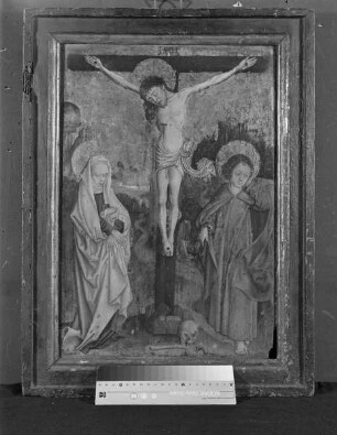Kreuzigung und Salvator Mundi