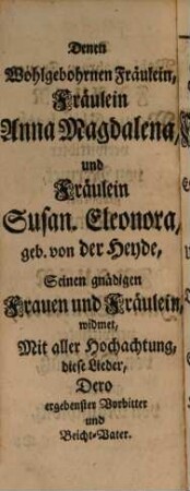 Mara und Manna, oder neue Sammlung von Creutz- und Trost-, Klag- und Freuden-Liedern