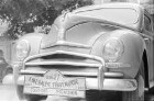 Freiburg: Ford Taunus; Nr. 27; G. F. Riedt, Köln-Merheim (Rallye-Schild am Kühler)