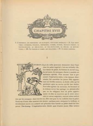 Chapitre XVIII. L'Empereur, les princesses ...