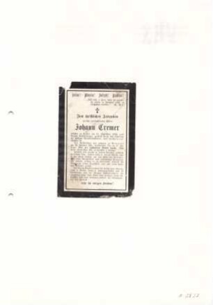 Cremer, Johann