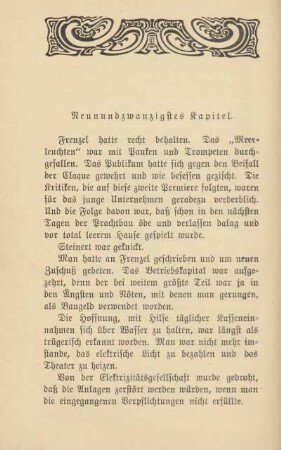 Neunundzwanzigstes Kapitel