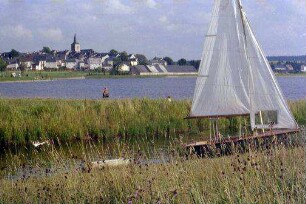Weißenstadt: Egersee [Weißenstädter See], mit Ort