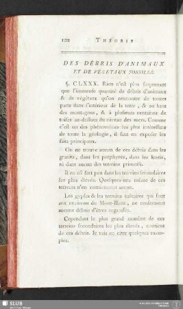 Des débris d'animaux et de végétaux fossiles