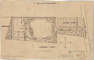 Fischer, Theodor; Blaichach; Haus Gradner - Lageplan