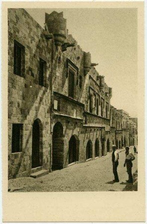 Rodi [Rhodos]. L'Albergo della Lingua di Francia.