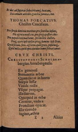 Crux Christi.