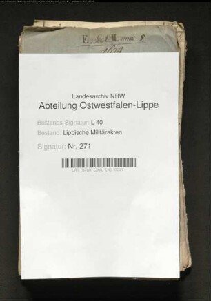 Einquartierung kaiserlicher Truppen in Lippe
