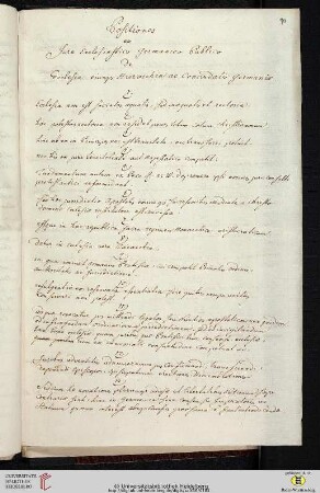 Positiones ex Jure Ecclesiastico Germanico Publico de Ecclesia eiusque Hierarchia ac Concordatis Germaniæ.