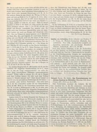 198 [Rezension] Ignatius Antiochenus, Briefe
