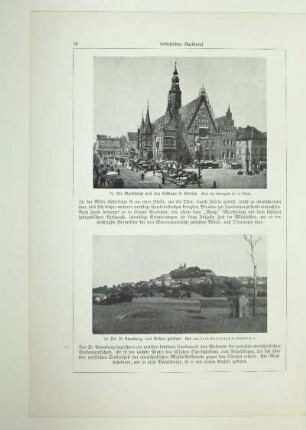 75. Der Marktplatz und das Rathaus in Breslau