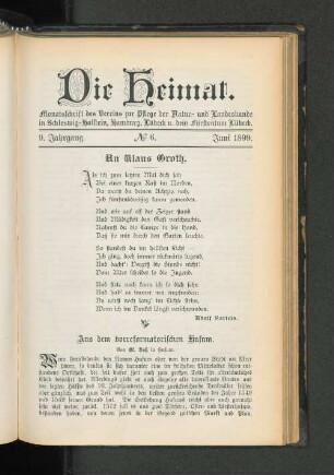Aus dem vorreformatorischen Husum.