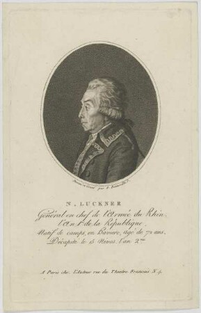 Bildnis des N. Luckner