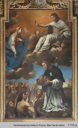 Fürbittende Maria mit Christus und Verdammten