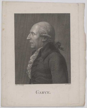 Bildnis des Christian Garve