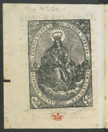 Israel Honorifi Centia Populi, Gloria Hierusalem, Laetitia