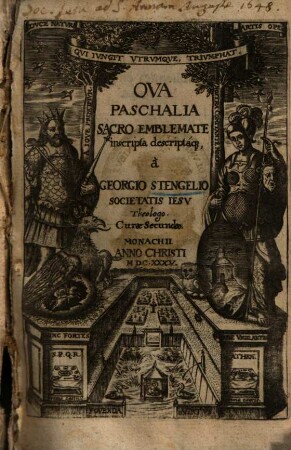 Ova paschalia sacro emblemate inscripta descriptaque ...