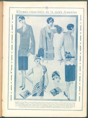 Últimas creaciones de la moda femenina