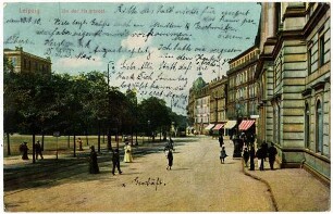 Leipzig: An der Hauptpost