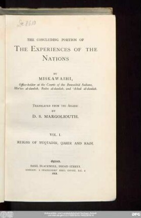 Vol. 4: Reigns of Muqtadir, Qahir and Radi