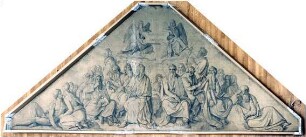 Patriarchen und Propheten. Karton zu den Fresken der Ludwigskirche in München