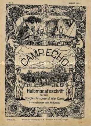 Lagerzeitung "Camp Echo" für deutsche Gefangene des Douglas Prisoner of War Camp