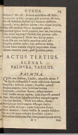 Actus Tertius.