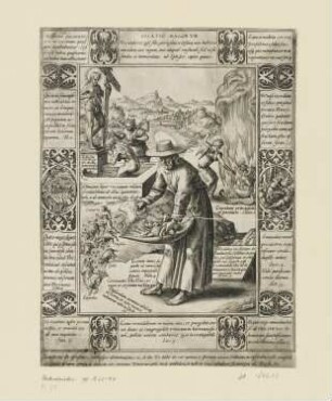 Ablatio Malorūm, Blatt 1 der Folge "Allegorie des christlichen Glaubens"