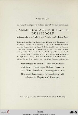 Voranzeige