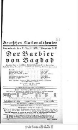 Der Barbier von Bagdad