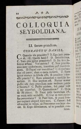22-32, Colloquia Seyboldiana