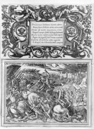 Del feroce Soldano (Blatt IX aus "Gerusalemme Liberata")