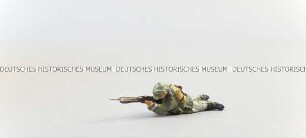 Massefigur: liegend schießender Soldat (Heer/Infanterie)