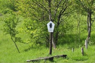 Vorharz - Naturschutzgebiet : Weite Teile des hügeligen Vorharzgebietes in der Nähe von Gernrode sind als Naturschutzgebiet ausgewiesen, aufgenommen am 5. Mai 2010