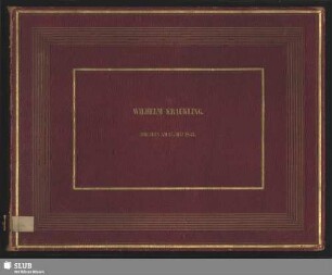 Stammbuch des Wilhelm Kraukling - Mscr.Dresd.App.1213