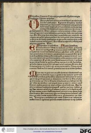 Disertissimi oratoris Gasparini pergamensis epistole magis familiares feliciter incipiunt.