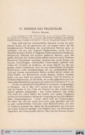 IV. Hermes des Praxiteles