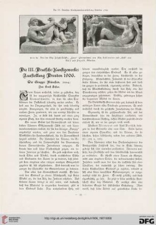 Die III. Deutsche Kunstgewerbe-Ausstellung Dresden 1906, [3]