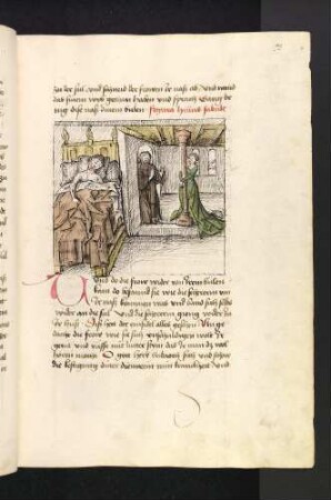 Der Freund des Einsiedlers und die untreue Ehefrau; (Kapitel II: Von dem Löwen und dem Ochsen)