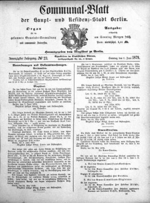 1879,23: No. 23, 8. Juni 1879