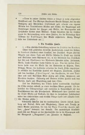7. Die Deutsche Hanse
