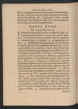 Caput XVIII. De Scriptura.